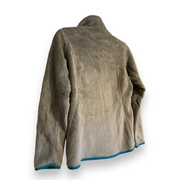 Patagonia Grey Teal Fleece Jacket Womens Sz XS Re-Tool Snap-T Pulloverver Hiking - Picture 15 of 16